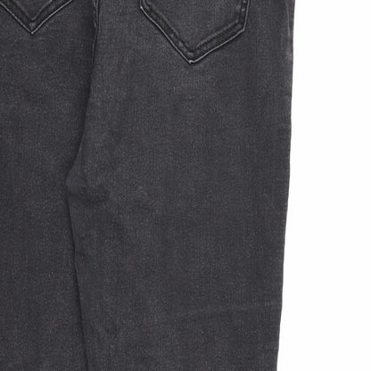 New Look Womens Black  Denim Skinny Jeans Size 12 L26 in