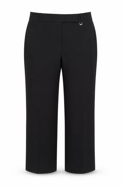 Womens UK Size 18 Select Regular Fit Dress Pants Black Trousers