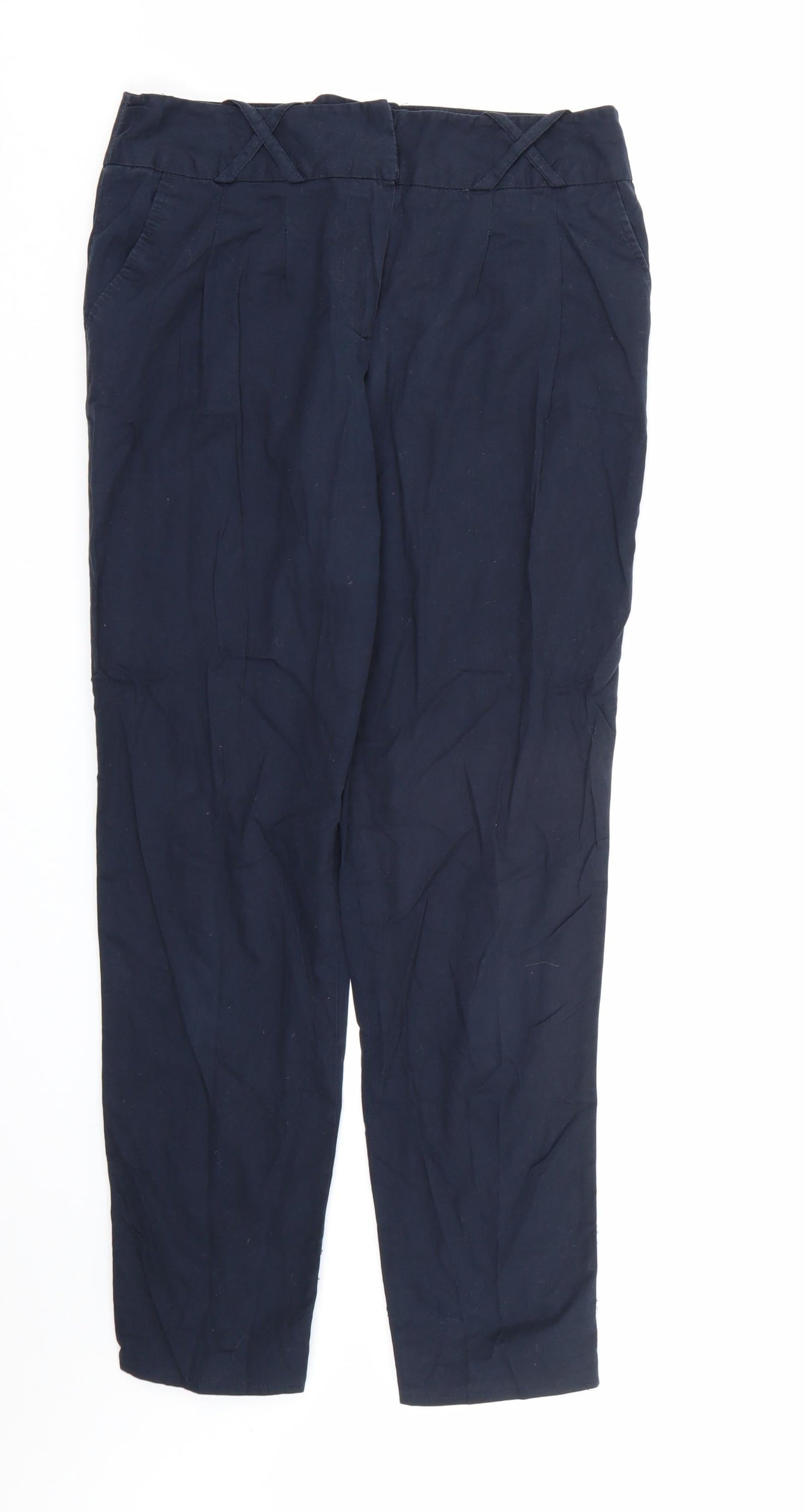 Womens UK Size 8 Atmosphere Regular Fit  Blue Trousers
