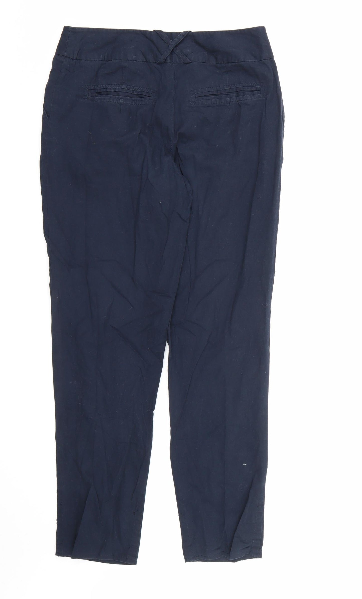 Womens UK Size 8 Atmosphere Regular Fit  Blue Trousers