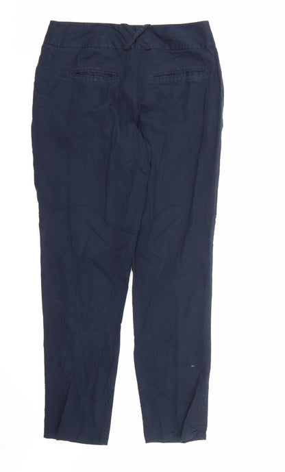 Womens UK Size 8 Atmosphere Regular Fit  Blue Trousers