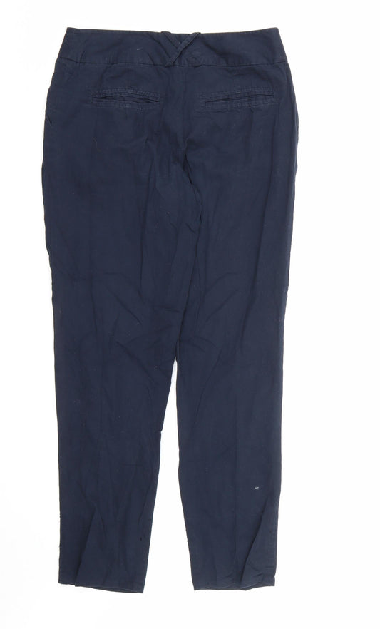 Womens UK Size 8 Atmosphere Regular Fit  Blue Trousers