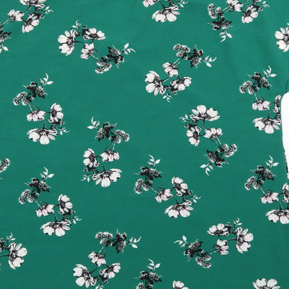 Womens UK Size 18 JD Williams Green Basic Blouse
