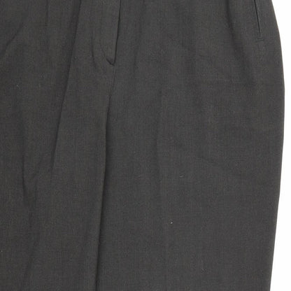 Womens UK Size 20 Marisota Regular Fit Dress Pants Grey Trousers