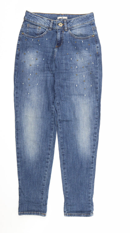 TU Womens Blue  Denim Skinny Jeans Size 8 L30 in