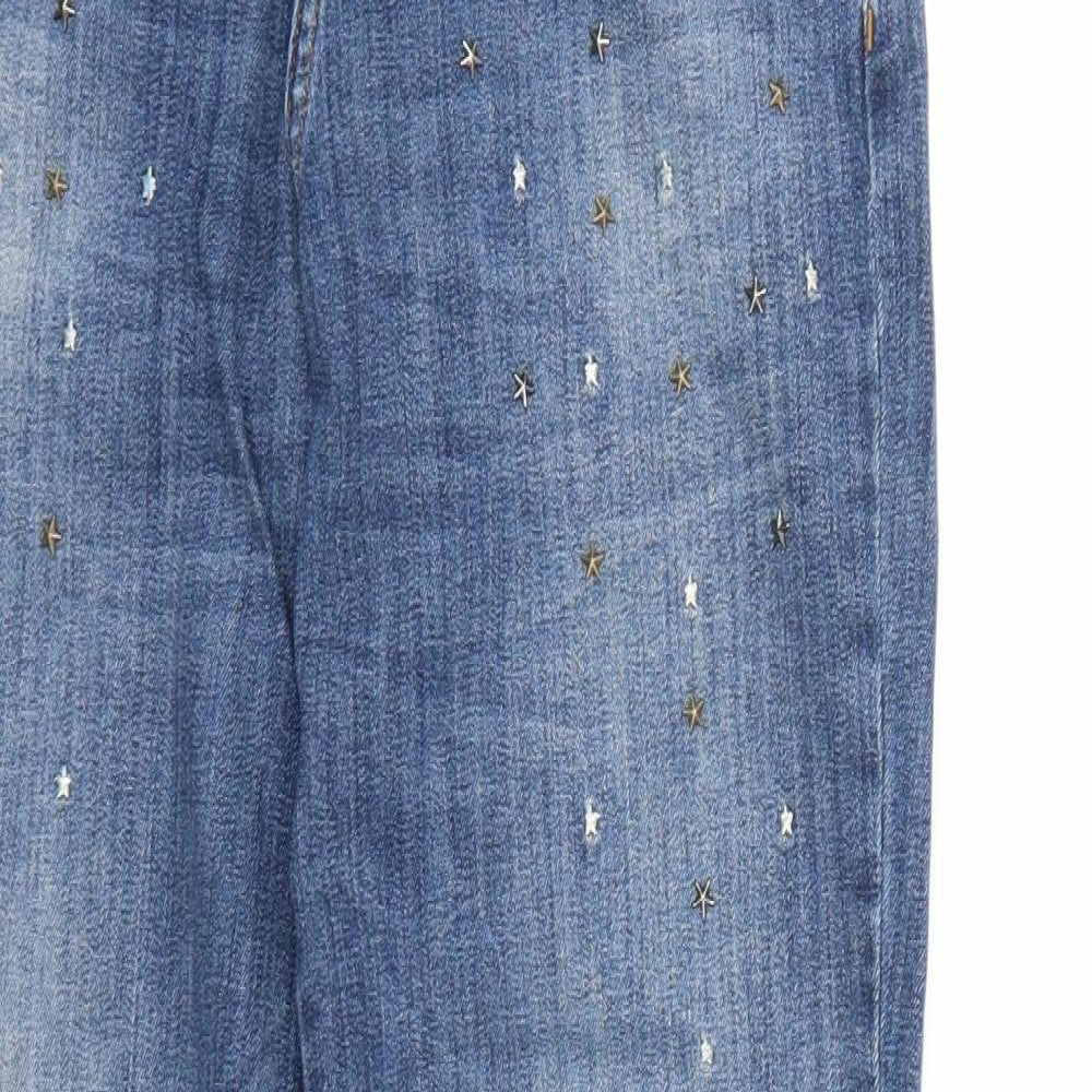 TU Womens Blue  Denim Skinny Jeans Size 8 L30 in