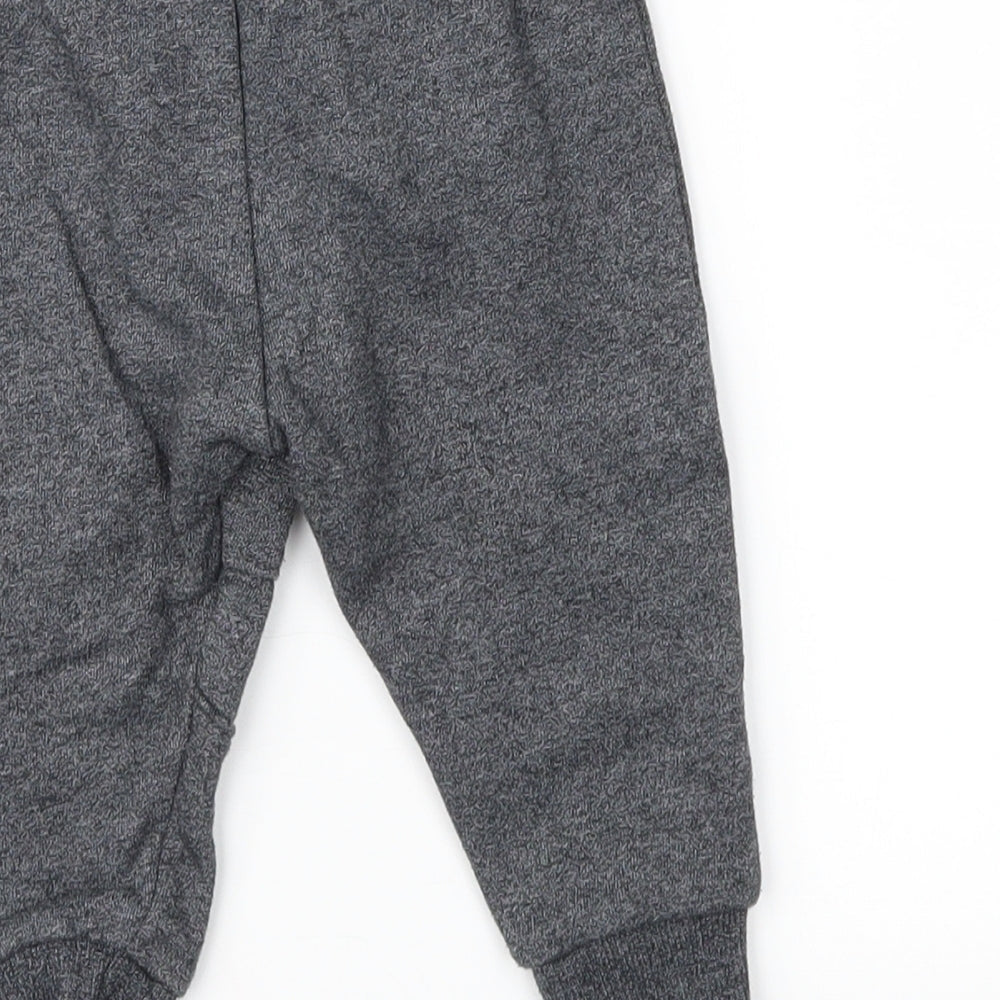 Rebel Baby Grey   Jogger Trousers Size 9-12 Months