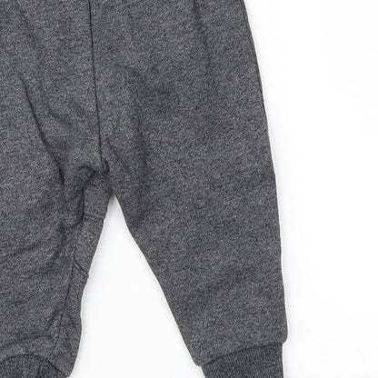 Rebel Baby Grey   Jogger Trousers Size 9-12 Months