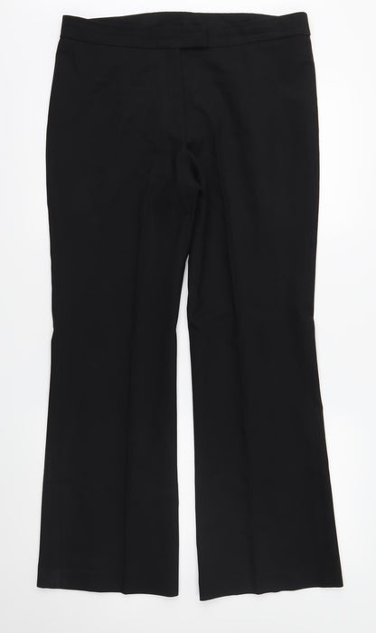 TU Womens Black   Trousers  Size 14 L30 in
