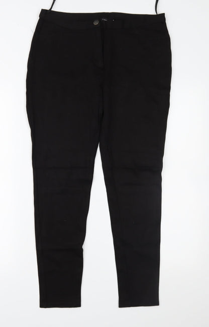 Womens UK Size 14 Dorothy Perkins Regular Fit  Black Trousers