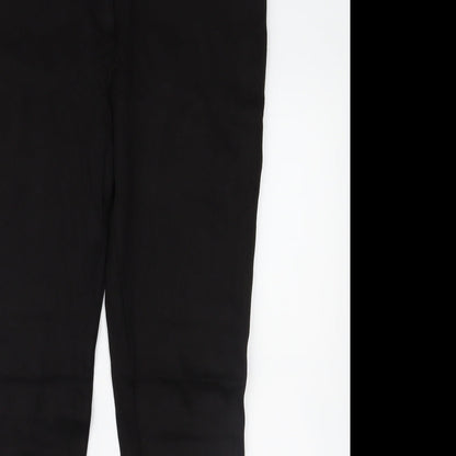 Womens UK Size 14 Dorothy Perkins Regular Fit  Black Trousers