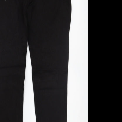 Womens UK Size 14 Dorothy Perkins Regular Fit  Black Trousers