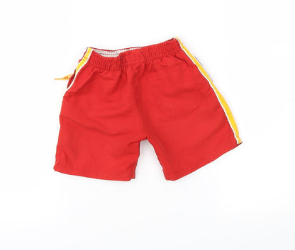 Earlydays Boys Red   Cropped Trousers Size 12-18 Months