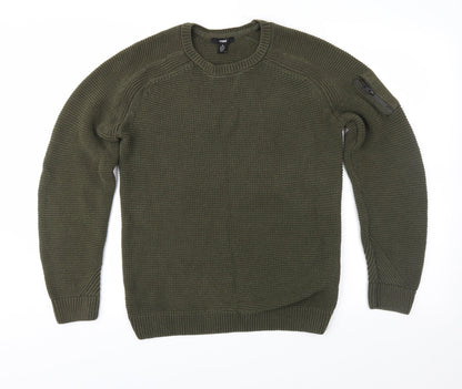 Mavi Womens Green  Knit Pullover Jumper Size S