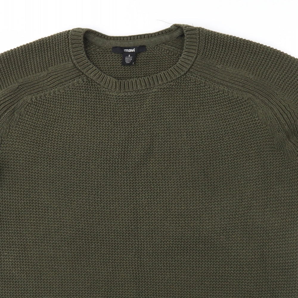 Mavi Womens Green  Knit Pullover Jumper Size S