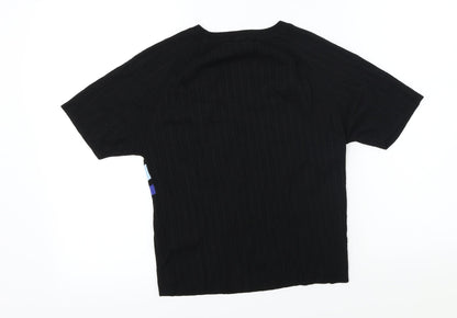 H&M Womens Black   Pullover Jumper Size L