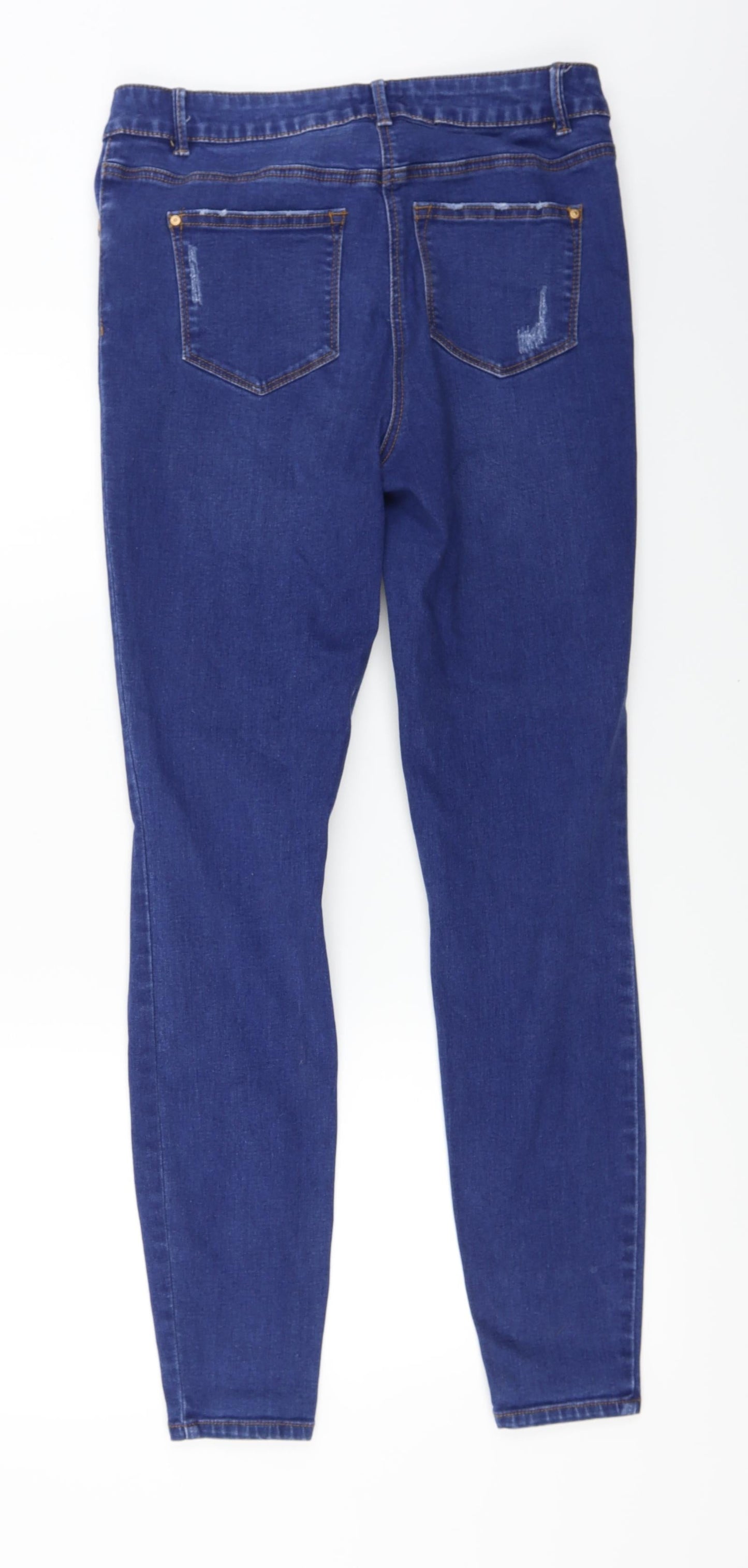 denim co Womens Blue   Straight Jeans Size 14 L28 in