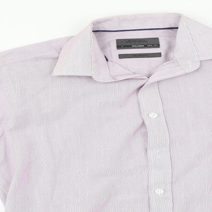 Womens UK Size S Burton Pink Basic Button-Up