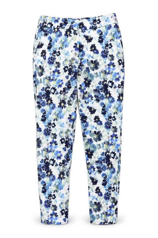 Womens UK Size 6 Warehouse Regular Fit  Blue Trousers