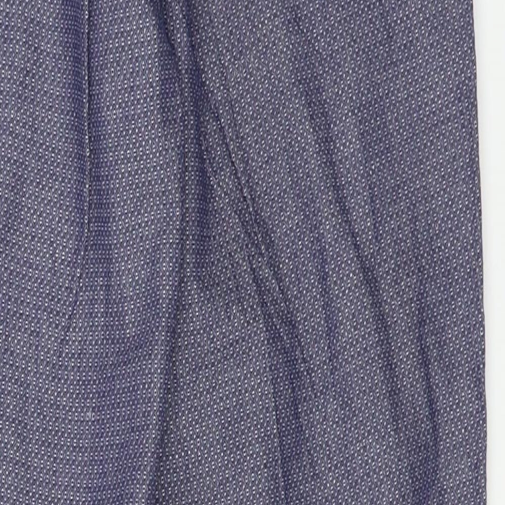 Womens UK Size 6 River Island Regular Fit  Blue Trousers