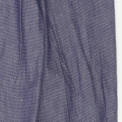 Womens UK Size 6 River Island Regular Fit  Blue Trousers