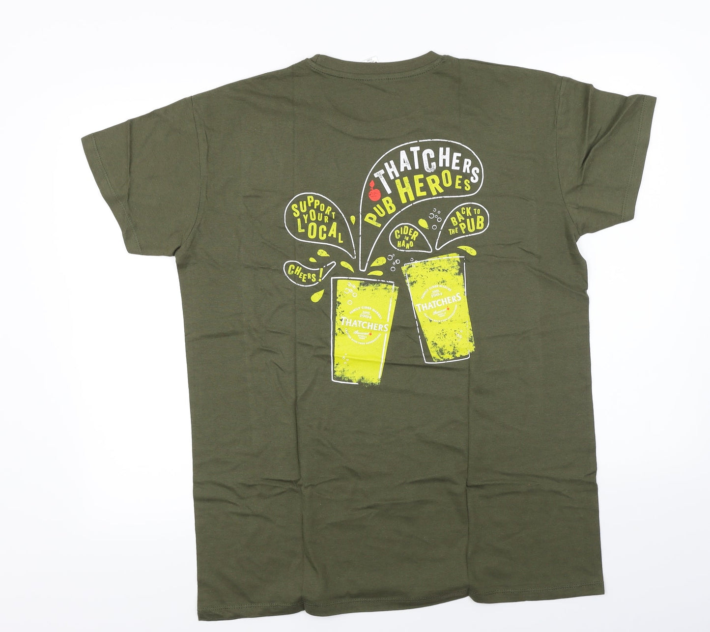Regent  Mens Green    T-Shirt Size L