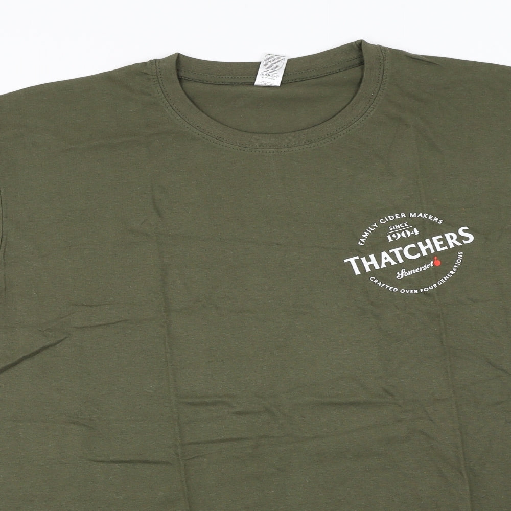 Regent  Mens Green    T-Shirt Size L