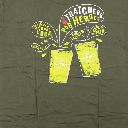Regent  Mens Green    T-Shirt Size L