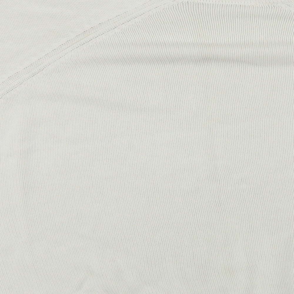 Marks and Spencer  Womens White Paisley  Pullover Jumper Size 16