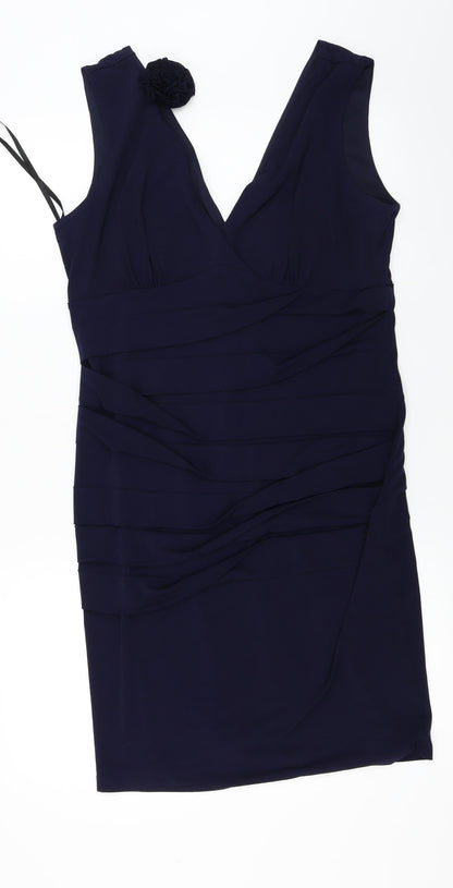 Valerie Bertinelli  Womens Blue   A-Line  Size 14