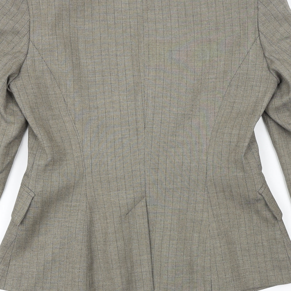 Womens UK Size 8 Warehouse Beige Jacket