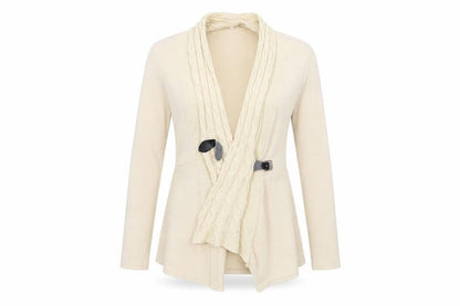 Preworn Womens Beige   Cardigan Jumper Size L