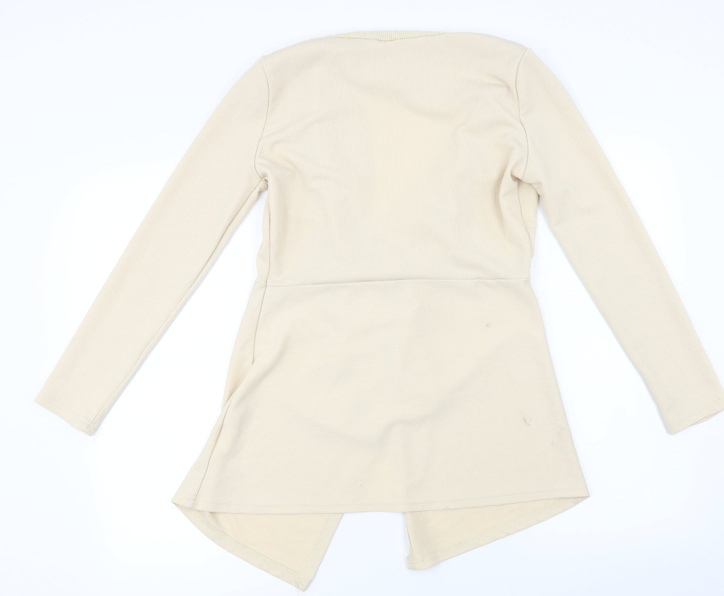 Preworn Womens Beige   Cardigan Jumper Size L