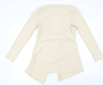 Preworn Womens Beige   Cardigan Jumper Size L