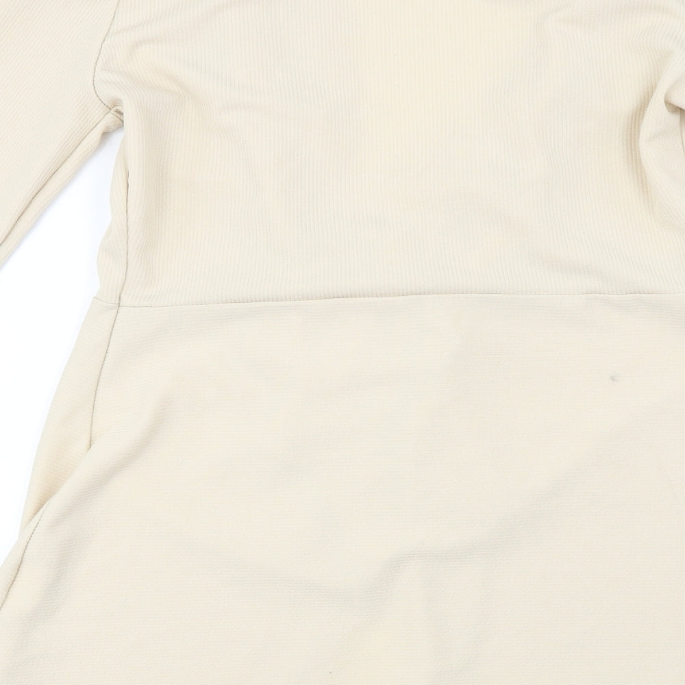 Preworn Womens Beige   Cardigan Jumper Size L