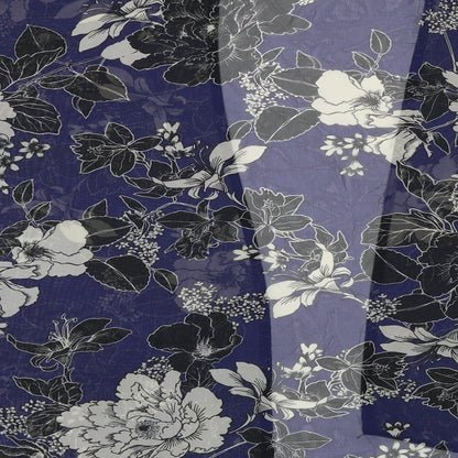 New Look  Womens Blue Floral  Cardigan Jumper Size 8