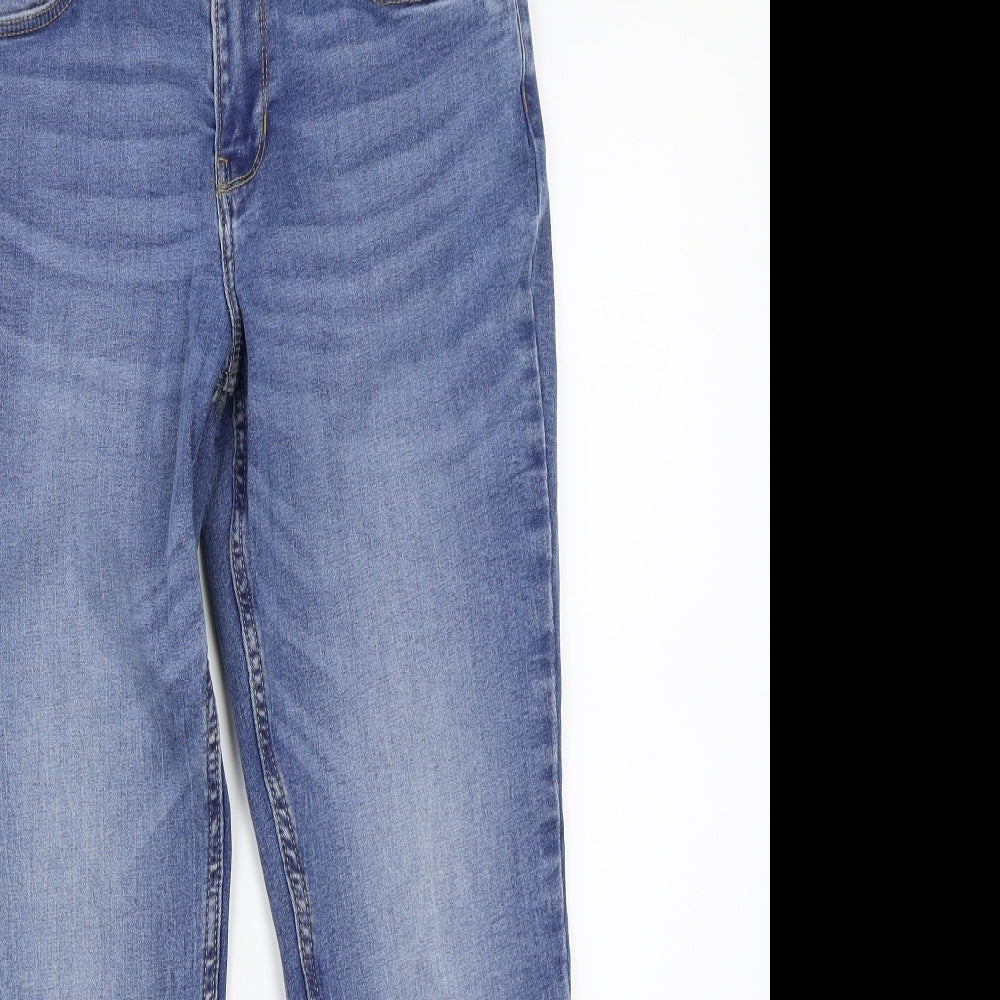 ORSAY Womens Blue   Cropped Jeans Size 40 L24 in