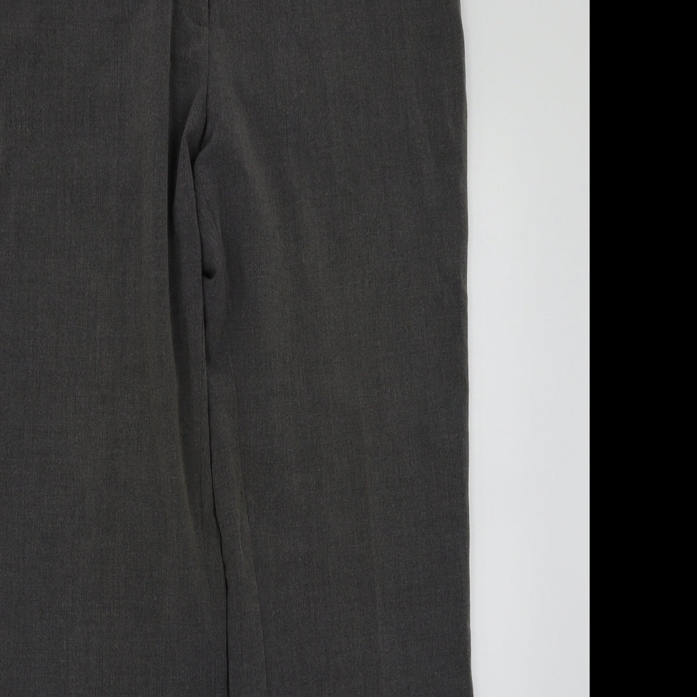 Fred & Flo Womens Grey   Trousers  Size 14 L29 in