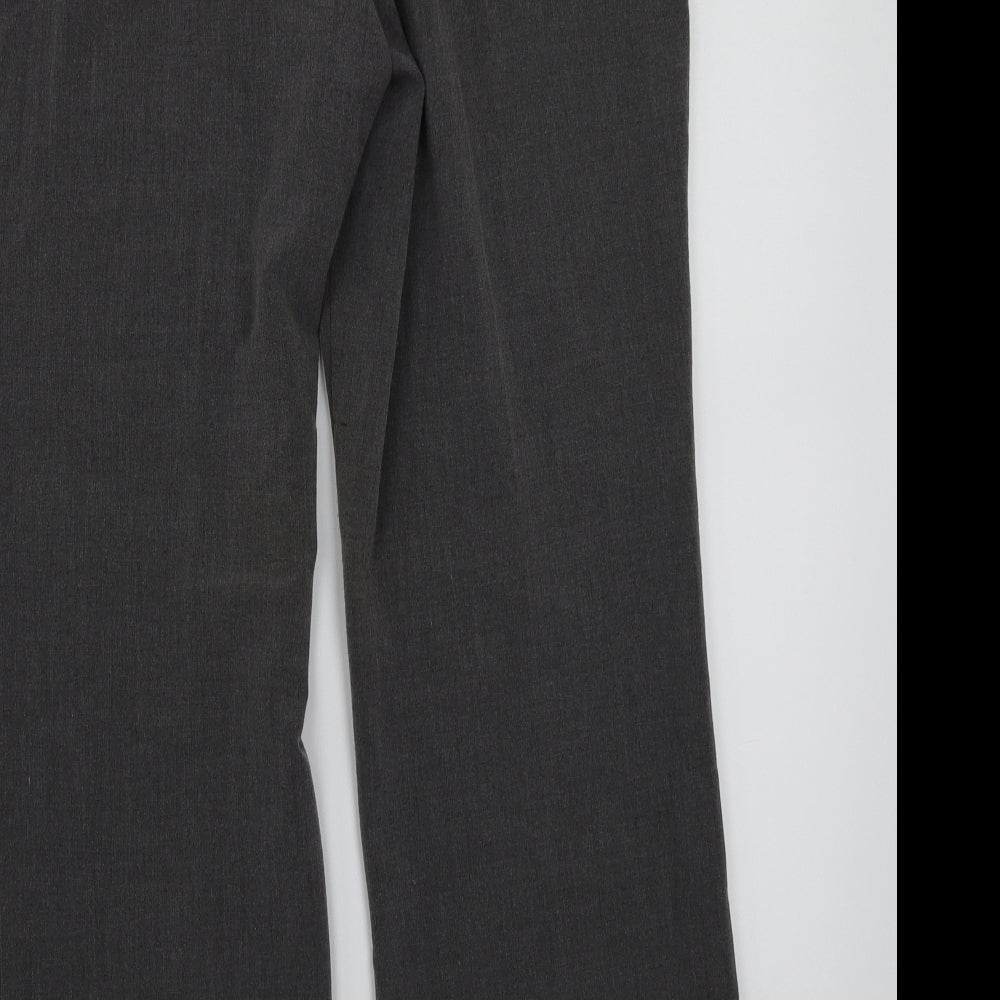 Fred & Flo Womens Grey   Trousers  Size 14 L29 in