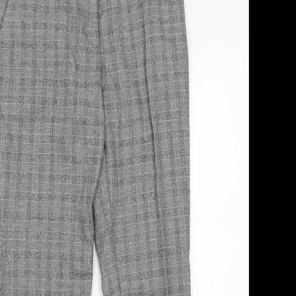 Womens UK Size 6 H&M Regular Fit  Grey Trousers