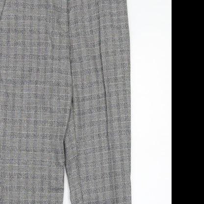 Womens UK Size 6 H&M Regular Fit  Grey Trousers