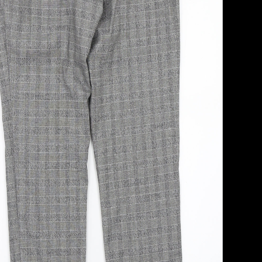 Womens UK Size 6 H&M Regular Fit  Grey Trousers