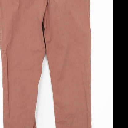 NEXT Womens Red   Straight Jeans Size 12 L26 in