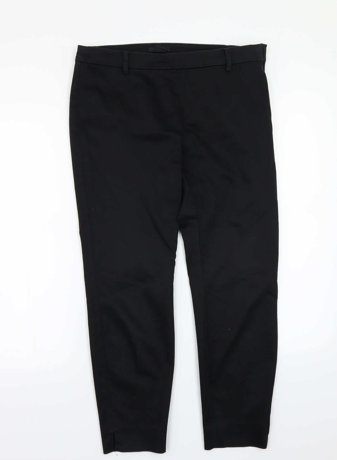 Womens UK Size 10 H&M Regular Fit  Black Trousers