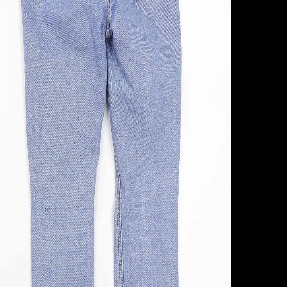 Newlook Girls Blue  Ramie Skinny Jeans Size 13 Years