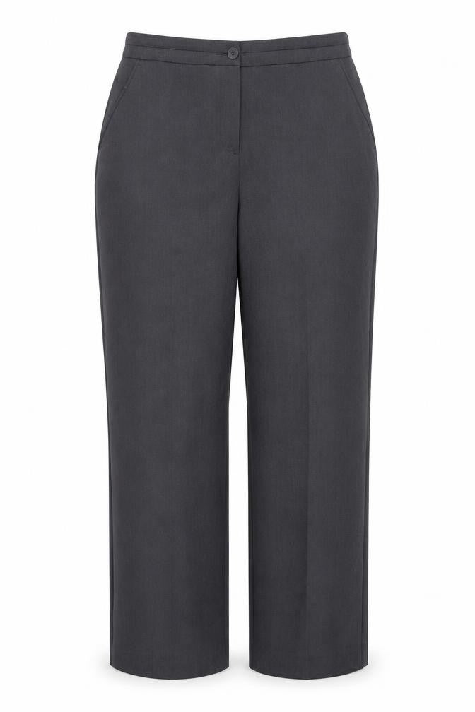 Womens UK Size 14 Maine Regular Fit  Grey Trousers