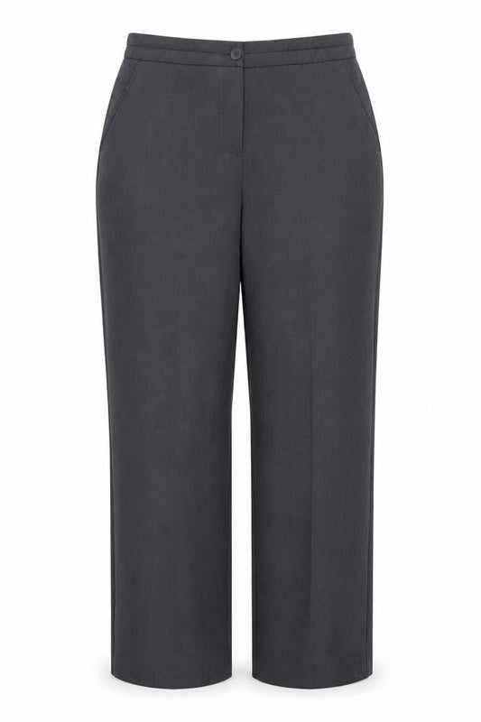 Womens UK Size 14 Maine Regular Fit  Grey Trousers
