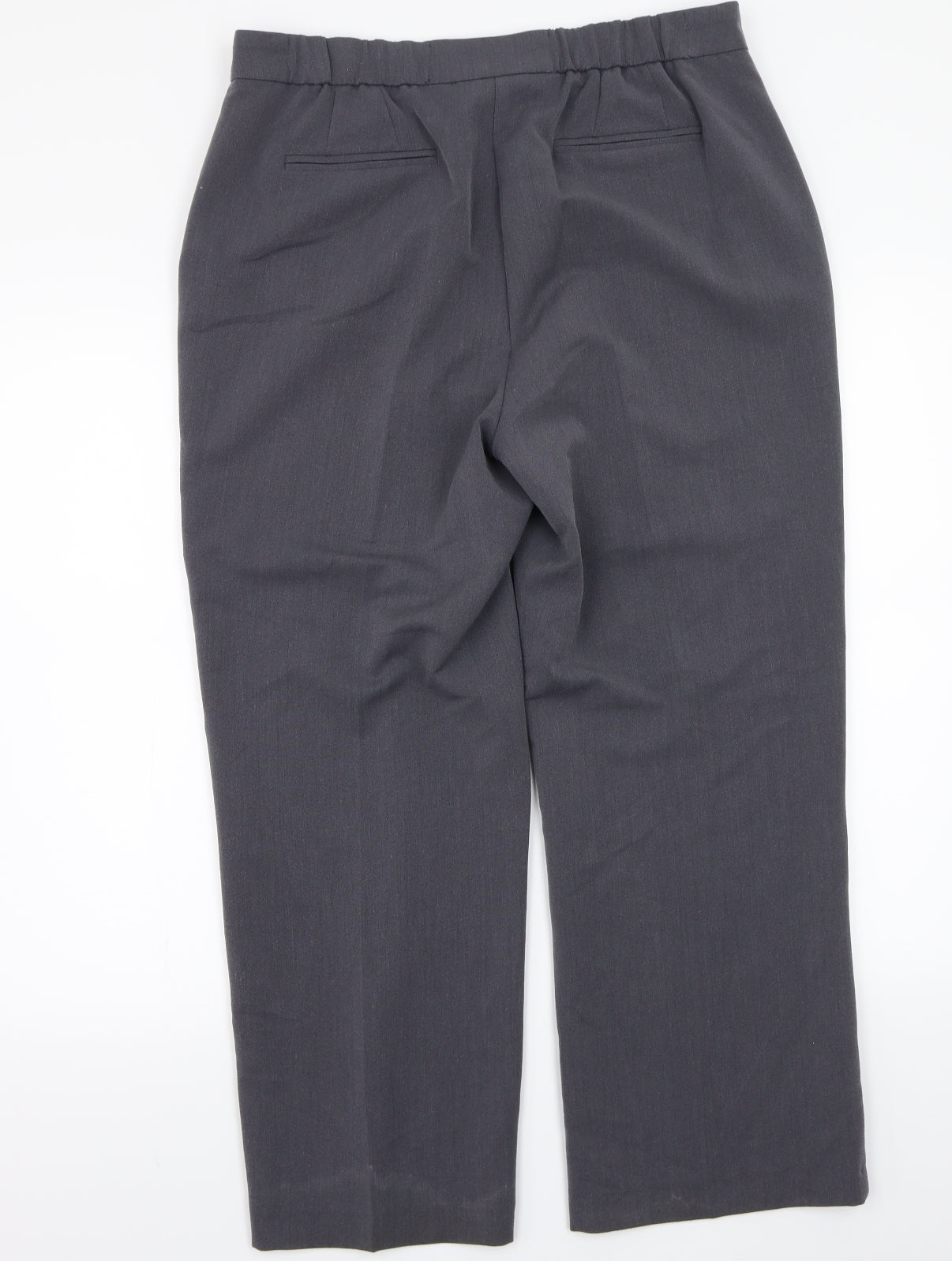 Maine Womens Grey   Trousers  Size 14 L27 in