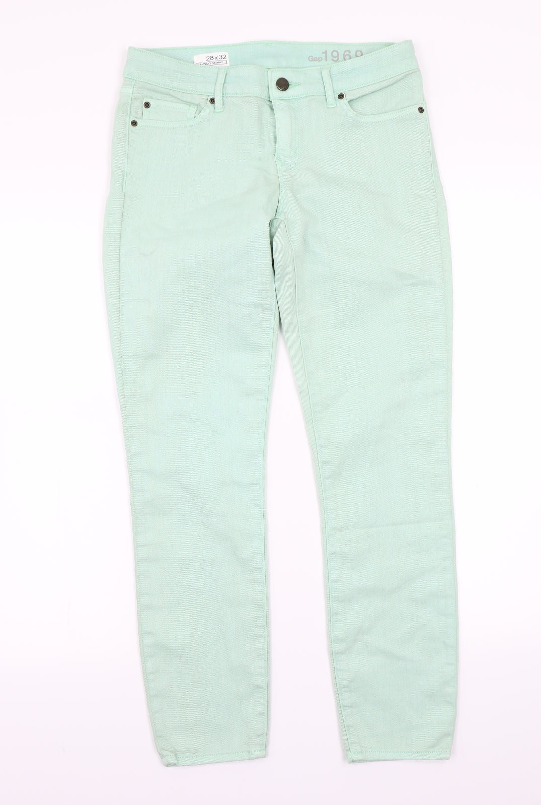 Gap Womens Green   Straight Jeans Size 28 L32 in