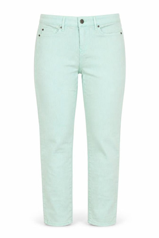 Womens UK Size 28 Gap Regular Fit Straight Green Jeans